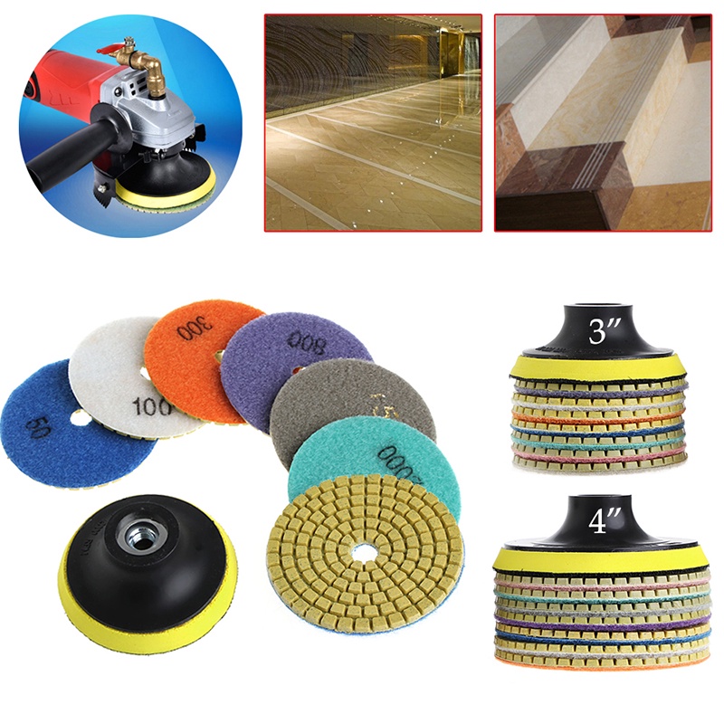 Set 8 Đĩa Mài Resin Bền Bỉ Thay Thế