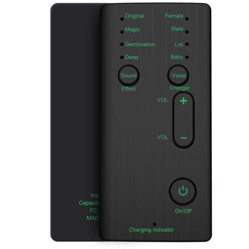 Micro Hiệu Ứng Giọng Nói Với 7 Màu Khác Nhau Cho Ngày Halloween