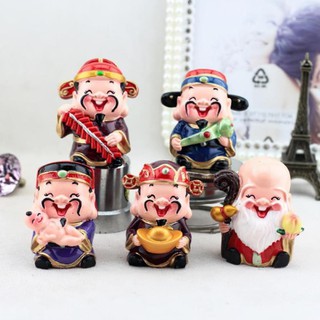 Bộ tượng 5 ông thần tài may mắn