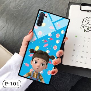 Ốp lưng kính 3D Samsung Galaxy Note 10- hình cute