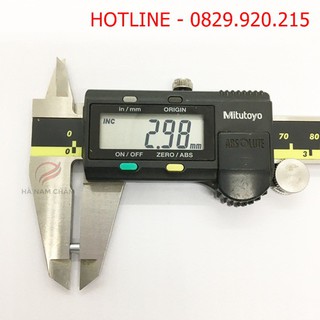 Nam châm viên 3×3mm mạ kẽm