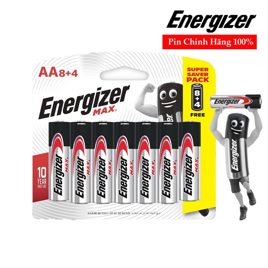 Pin Energizer Max AA / AAA Max siêu bền - Chính Hãng