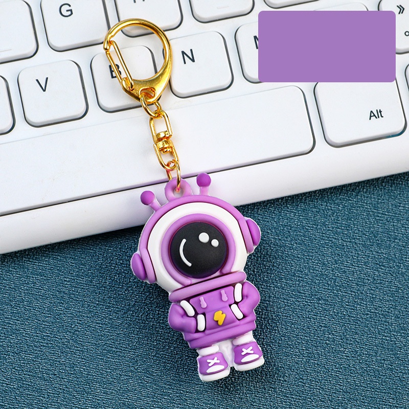 Móc Khóa Silicone Hình Phi Hành Gia Sáng Tạo