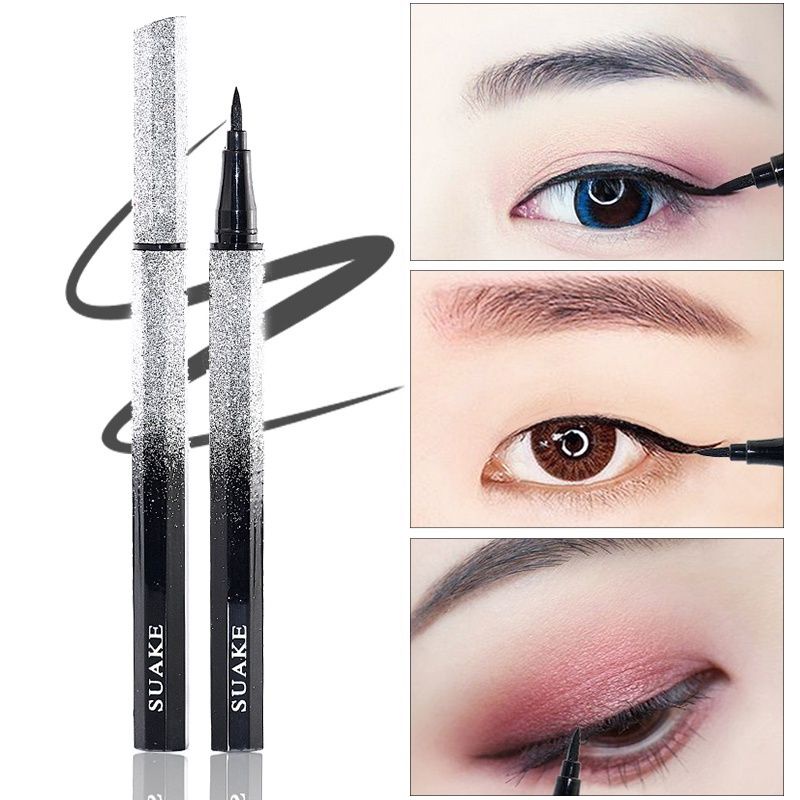 Bút kẻ mắt Suake Vỏ Nhũ Bạc lấp lánh
