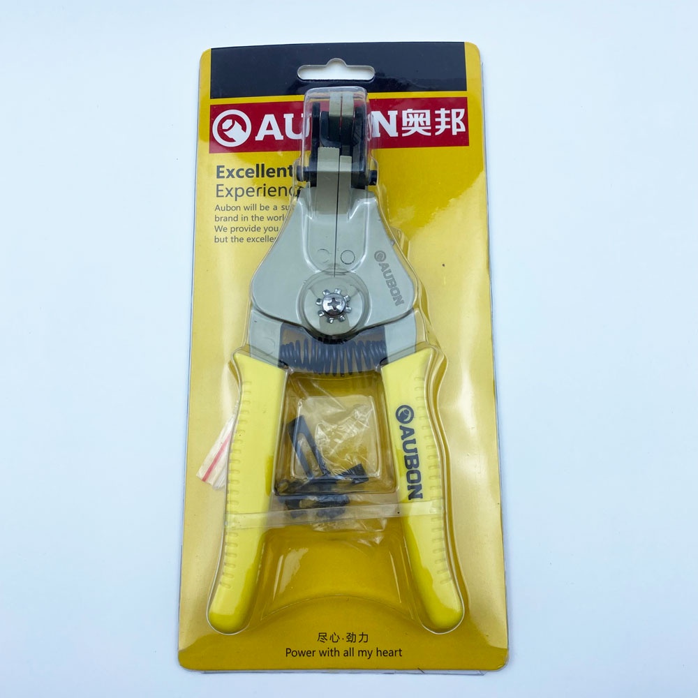 Kìm tuốt Aubon cho dây từ 1.25 - 8.0mm2 nhanh tiện dụng
