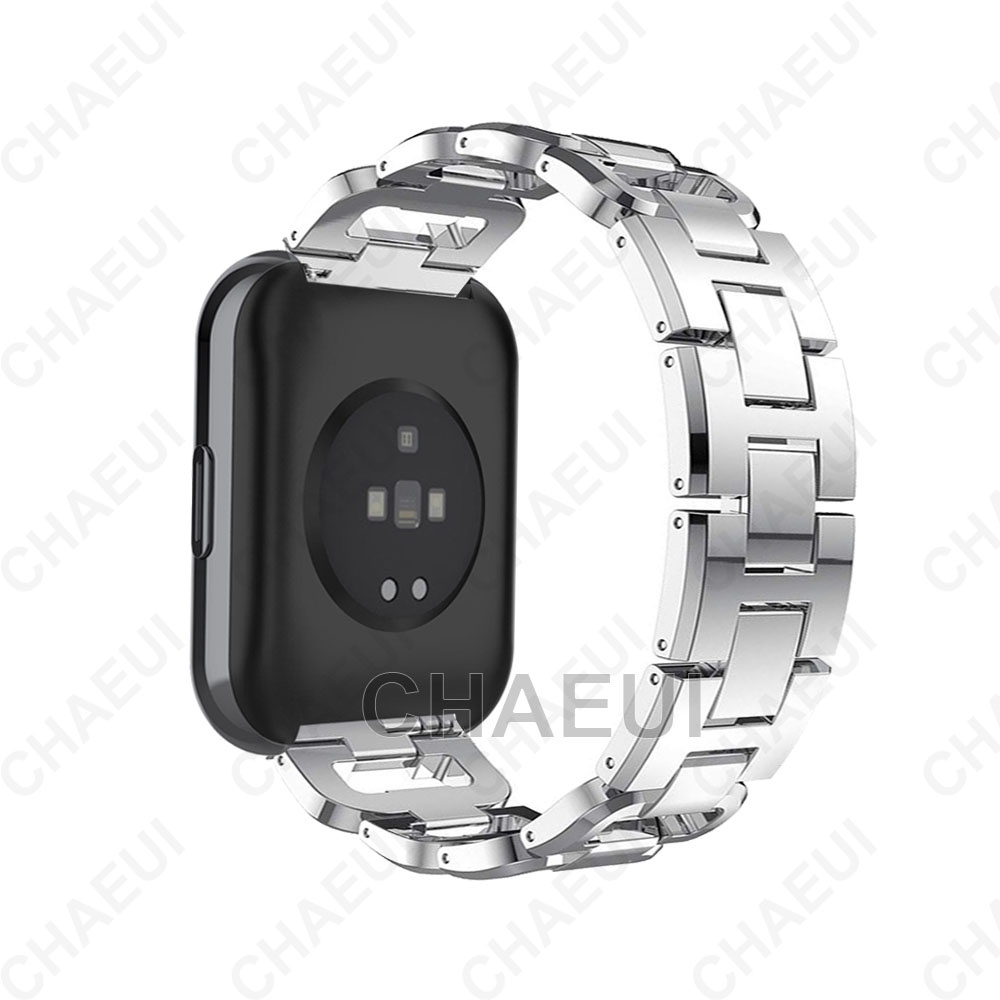 Dây Đeo Inox Cho Đồng Hồ Thông Minh Realme Watch 3 / 3 Pro / 2 / 2 Pro / S