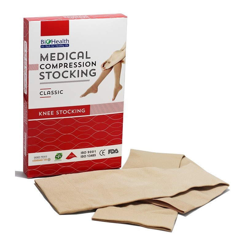 Vớ Gối Y Khoa Chống giãn tĩnh mạch Biohealth Medical Compression Stocking (1 đôi)