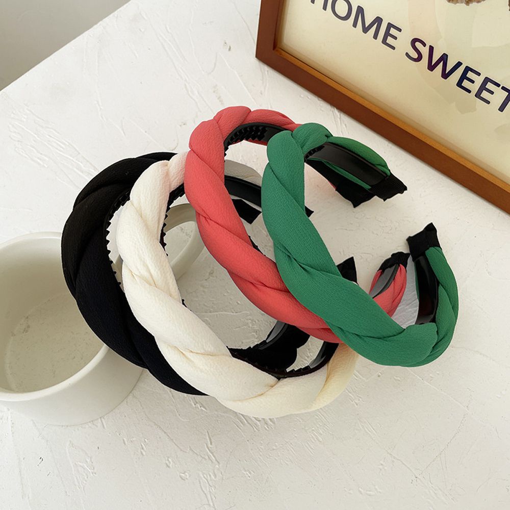 Băng Đô Cài Tóc Màu Sắc Ngọt Ngào Phong Cách Hàn Quốc Cổ Điển Cho Nữ