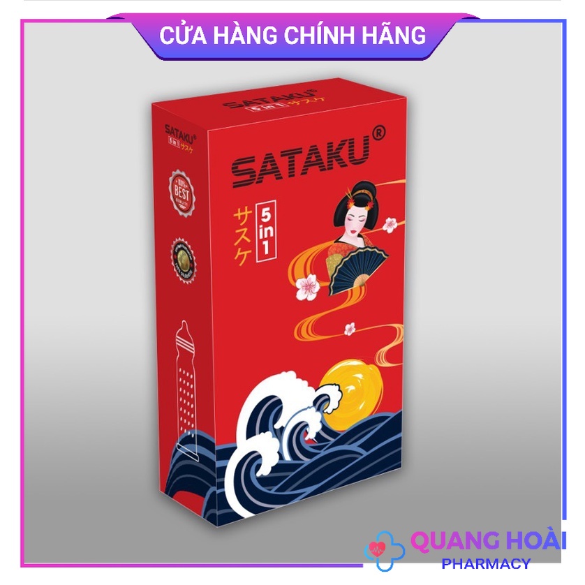 Bao cao su SATAKU siêu mỏng, kéo dài thời gian