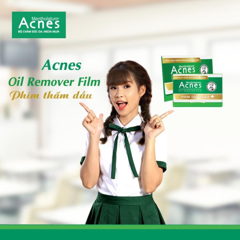 Phim thấm dầu Acnes Oil Remover Film 50 tờ (MP4688)