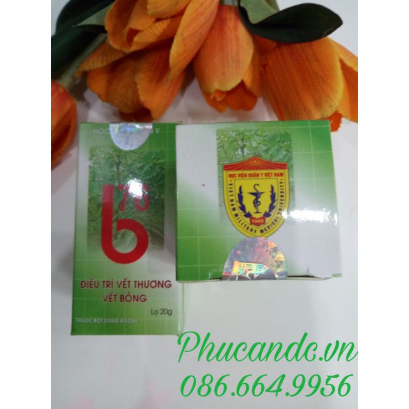 Bột bôi bỏng B76