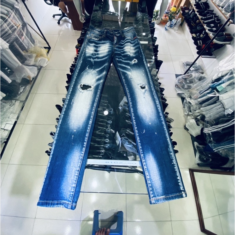 Quần jean bò nam, Quần thời trang dáng côn btshop từ 45 đến 75 kg