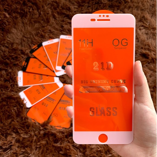 Cường lực Siêu bền cho iphone Đủ mã, full màn, 21D độ cứng 11H, hàng đẹp