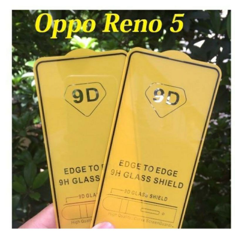 Miếng dán cường lực 9D bảo vệ màn hình cho OPPO Reno 5
