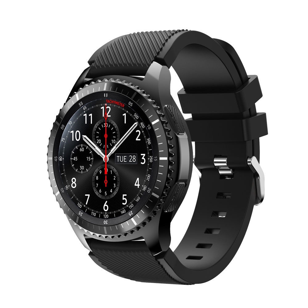 Dây Đeo Thay Thế Chất Liệu Silicon Thiết Kế Nhiều Lỗ Thời Trang Cho Huami Amazfit Gtr 47mm / Galaxy Watch 46mm / Samsung Gear S3