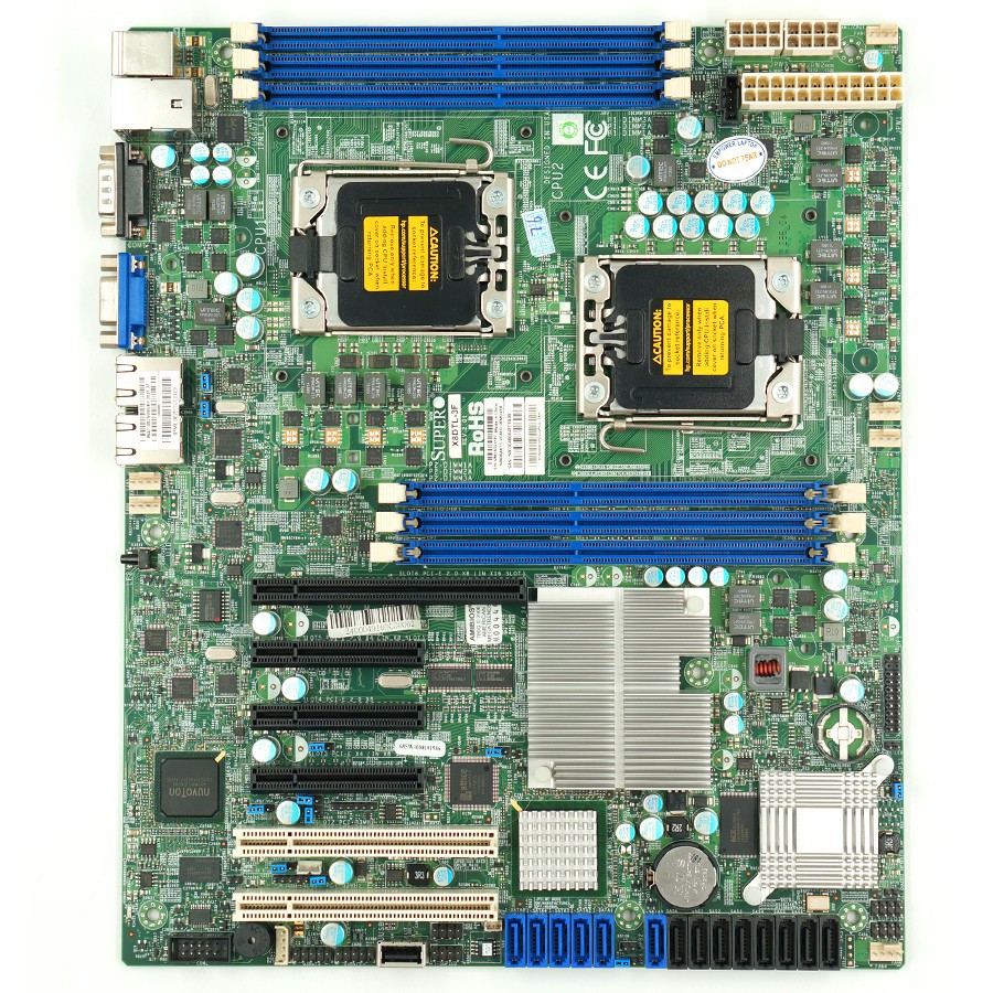 Main SuperMicro X8DTL 2 CPU Dual CPU x58 1366 X5670 Bo mạch chủ 20