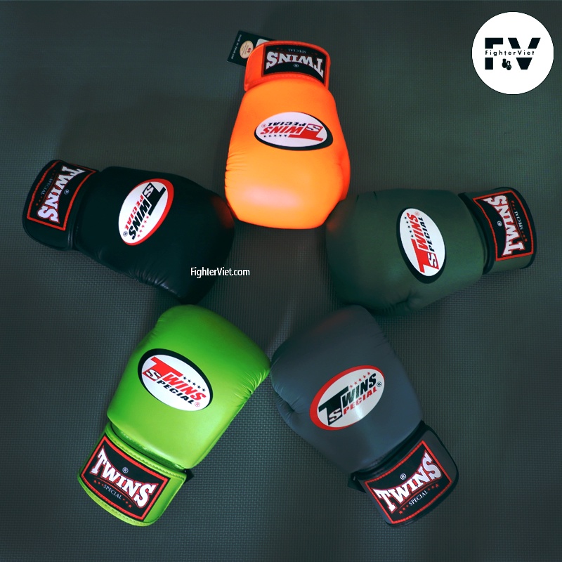 Găng Tay Twins BGVL3 Velcro Gloves – Xanh Lá cây