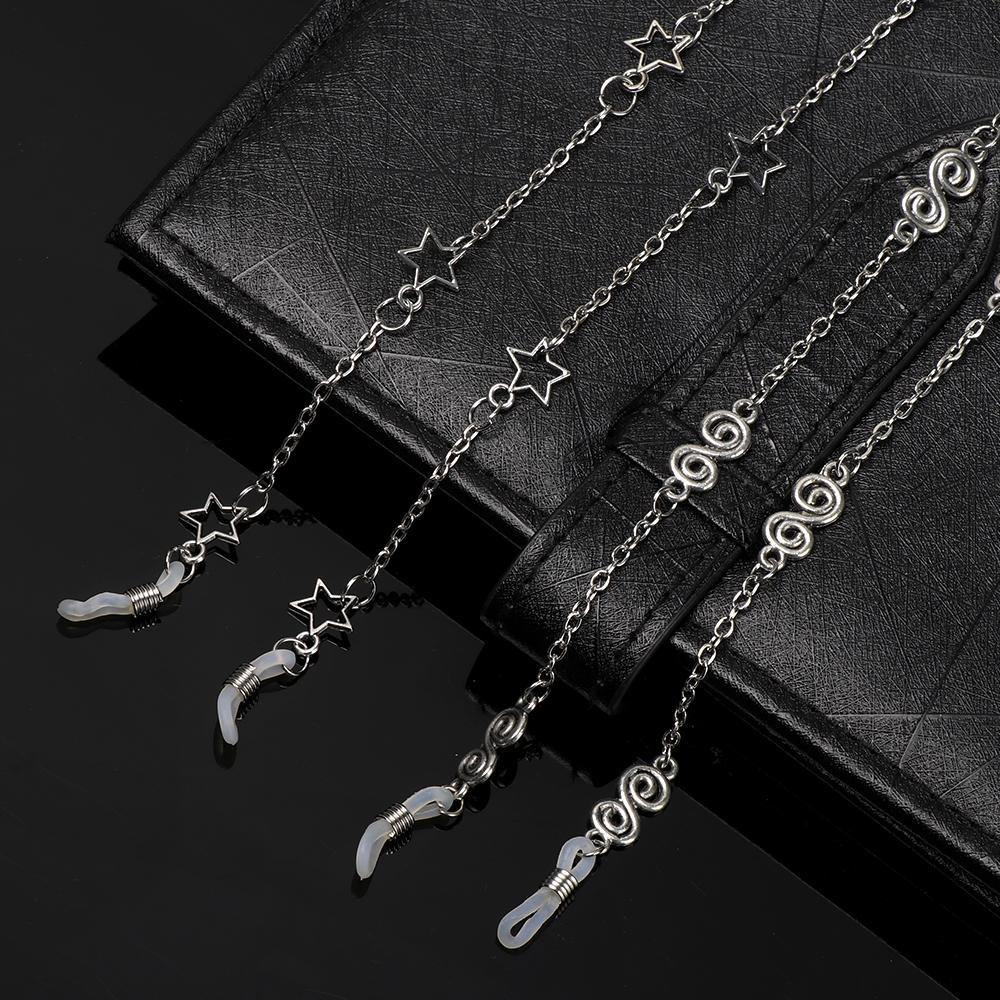 Dây Đeo Mắt Kính Chống Trượt Bằng Kim Loại Cho Nam &amp; Nữ