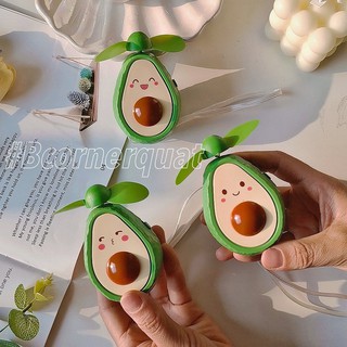 Quạt Bơ Cầm Tay Dễ Thương