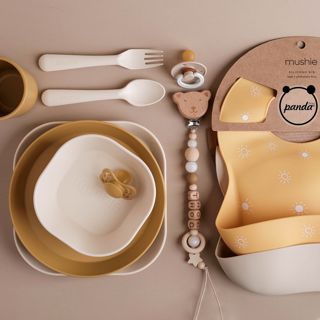 Set ăn dặm cho bé Mushie