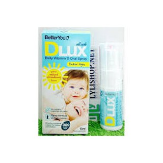 Dlux – vitamin d3 dạng xịt của Anh 0 – 3 tuổi