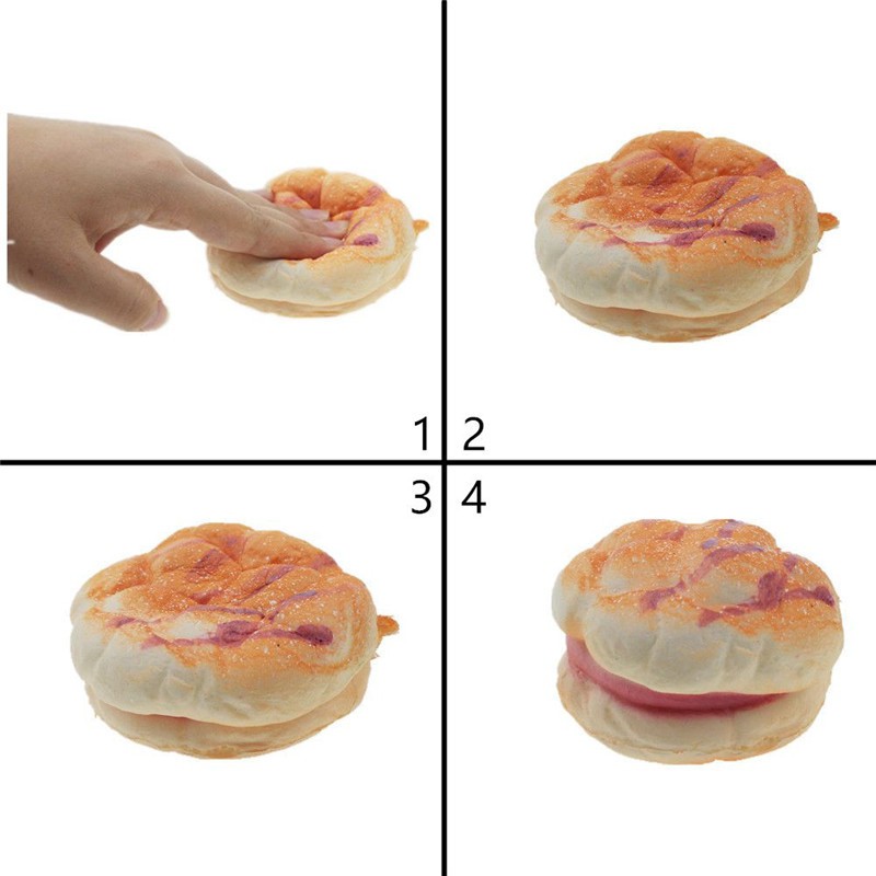 Đồ chơi nắn bóp hình bánh mì giúp giải tỏa căng thẳng chất lượng cao