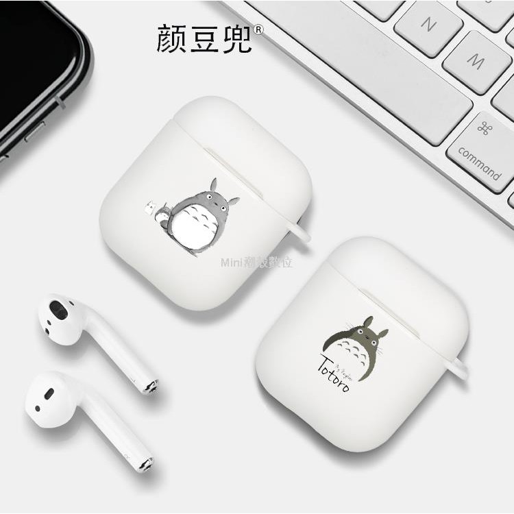 Vỏ Bọc Hộp Sạc Tai Nghe Không Dây Airpods 2 / 3 Thiết Kế Hình Totoro Miyazaki Hayao | BigBuy360 - bigbuy360.vn