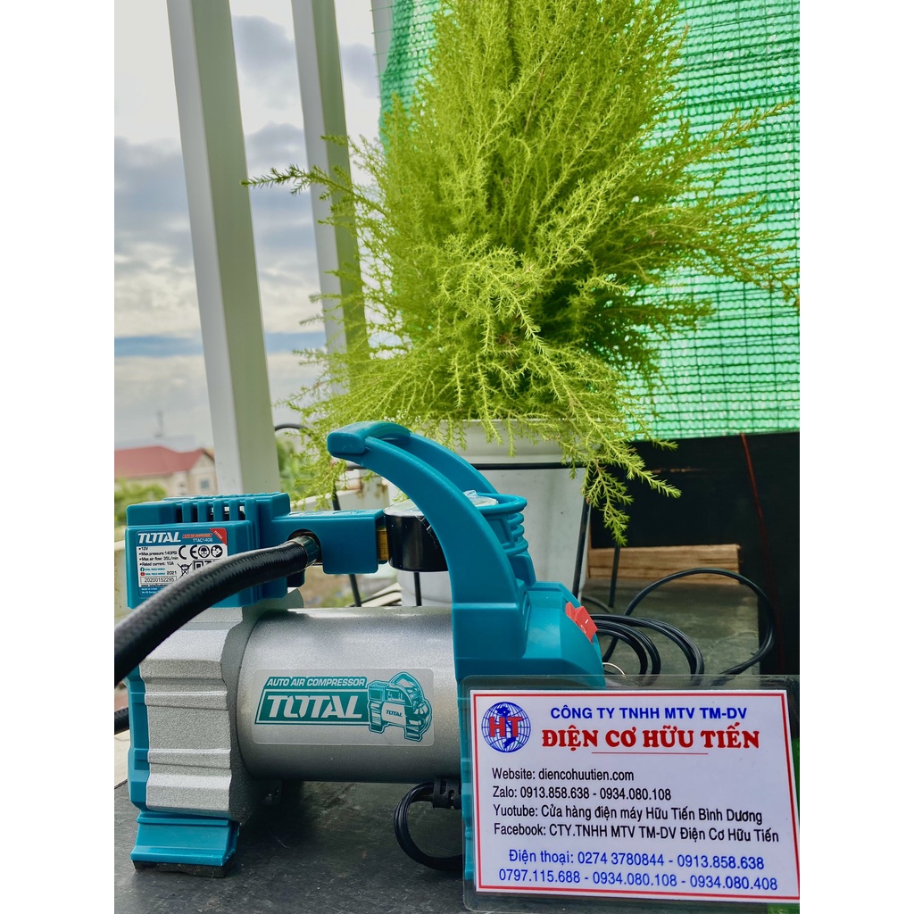 Dụng cụ kiểm tra hơi lốp xe Ôtô Total TTAC1406
