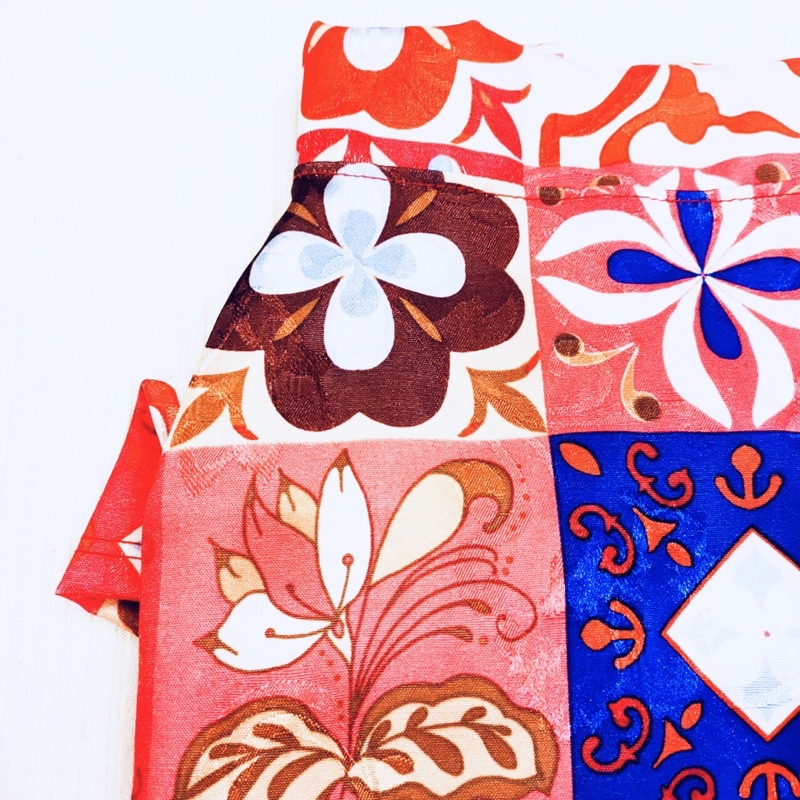 ÁO GẤM ĐỎ hoạ tiết hoa văn mặc tết dành cho thú cưng, Đồ mặc tết dành cho chó mèo LaLi Petfahion