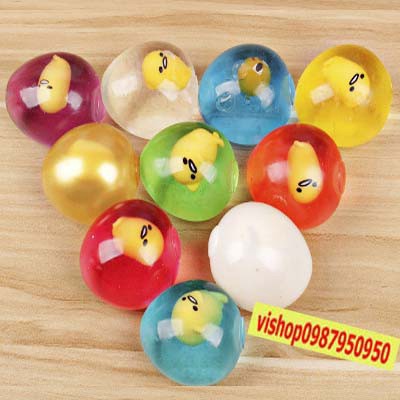 GUDETAMA SQUIShY trút giận trứng biến thái trứng gà trút giận mochi slime squishy