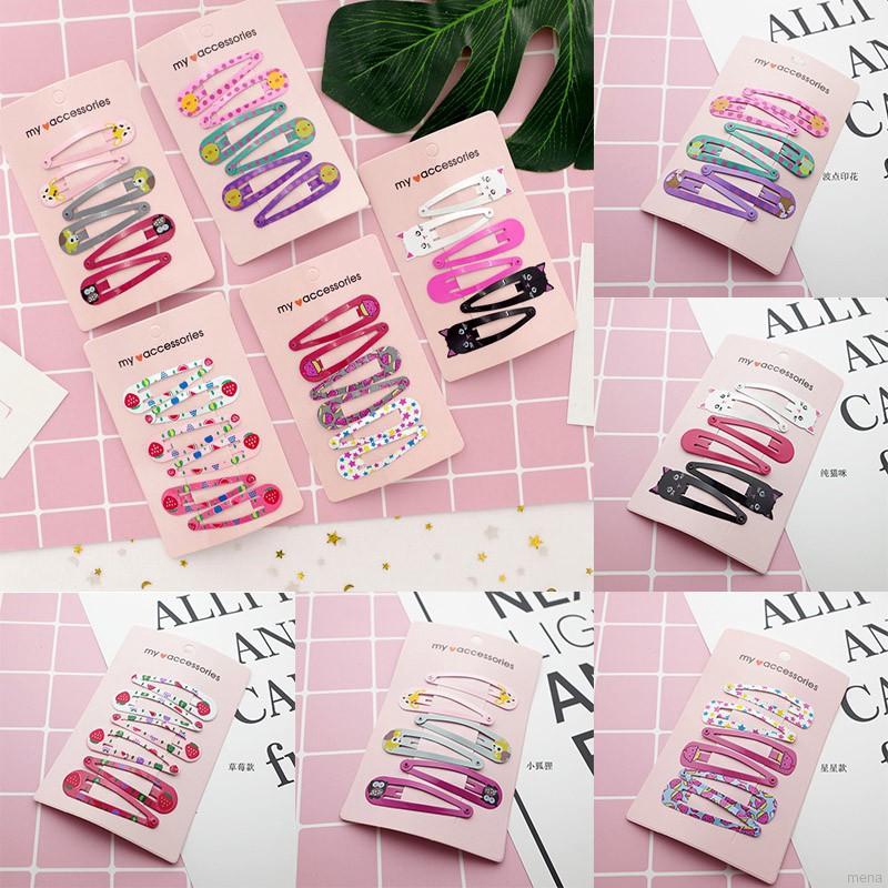 Set 6 kẹp tóc xinh xắn dành cho bé gái