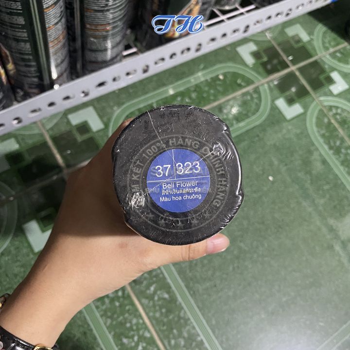 Sơn Xịt Samurai chuyên dùng cho xe máy màu hoa chuông 37/323 chống cháy, chống rạn nứt, vòi xịt chống chảy