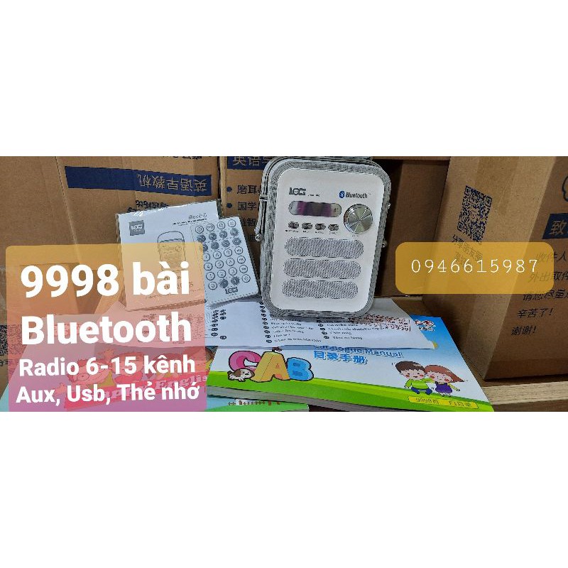 [CHÍNH HÃNG BẢN TIẾNG ANH] Loa Loci P50 bản cắm được tai nghe 9998 bài