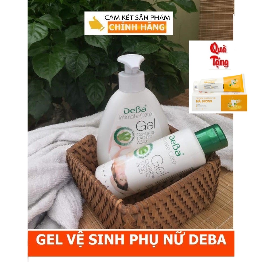 Gel vệ sinh phụ nữ Deba Intimate care 250ml - Dung dịch vệ sinh phụ nữ Deba nhập khẩu từ Bulgaria