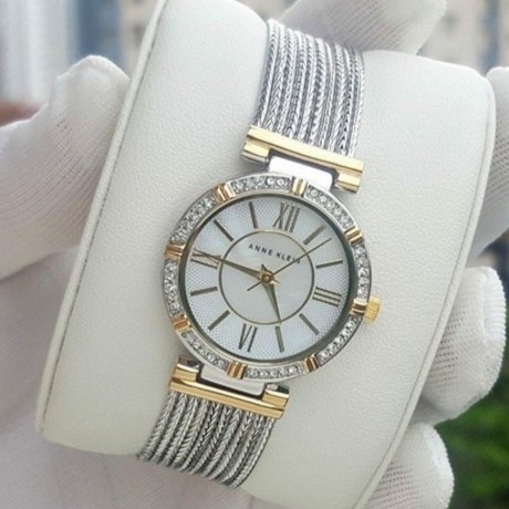 Đồng hồ nữ Anne Klein AK/2145MPTT đính đá pha lê size 28mm