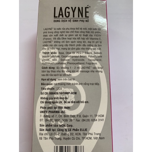 Vệ sinh phụ nữ Lagyné 210ml