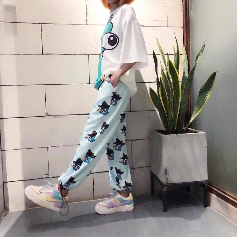 [ Mã FAMAYWA giảm 10K đơn 50K] Quần CarToon HOẠT HÌNH ULZZANG Rút Gấu Họa Tiết Thú Unisex - VIET_STAR | BigBuy360 - bigbuy360.vn