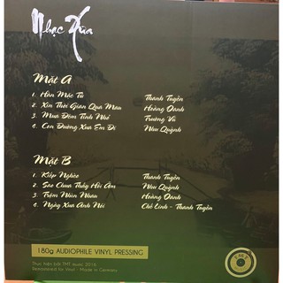 Đĩa Than NHẠC XƯA 1 - NHIỀU CA SĨ Lp