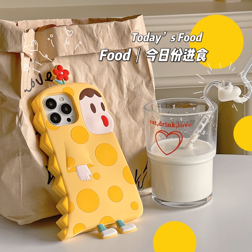 Ốp Điện Thoại Silicon Mềm Chống Sốc Họa Tiết Cô Gái Và Hoa Hoạt Hình Cho iPhone 6 7 8Plus X XSMAX XR 11 12 13promax