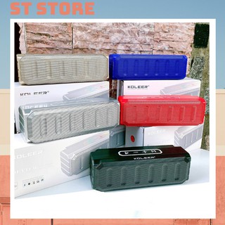 Loa bluetooth ⭐️ koleer s813 ⭐️ loa nghe nhạc âm bass siêu đỉnh, gắn được usb, thẻ nhớ, free ship extra