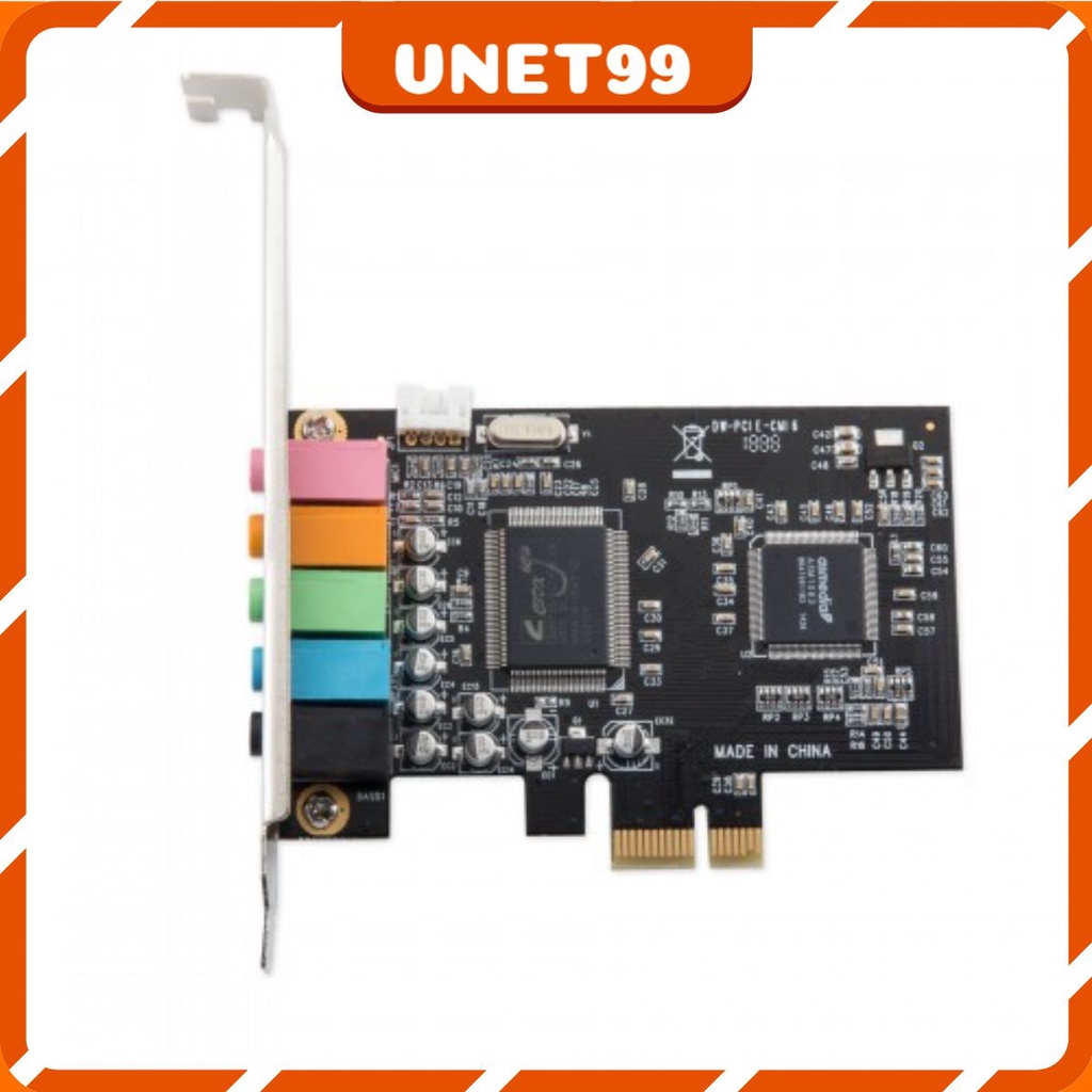 -Card PCI Express to Sound 5.1 dùng cho main h61 trở lên [BH siêu tốc, Lỗi 1 đổi 1]