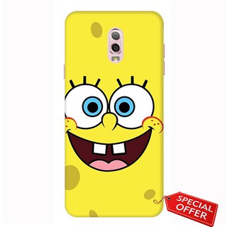 Ốp lưng Samsung J7 Plus - nhựa dẻo Silicone in hình Chú bọt biển tinh nghịch