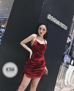 Đầm body nhung bigsize