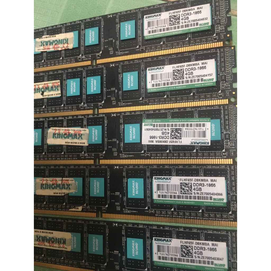 Ram 4G - DDR3 -  Bus 1866 Kingmax  Nano hàng chính hãng - Vi Tính Bắc Hải