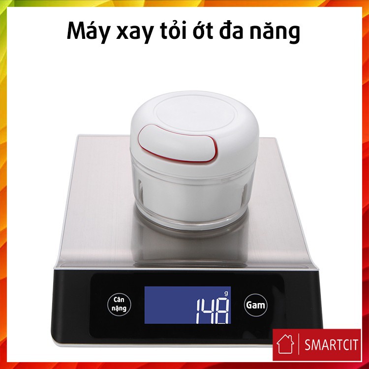 Dụng cụ xay tỏi ớt, hạt tiện dụng, xay nhuyễn rất tốt