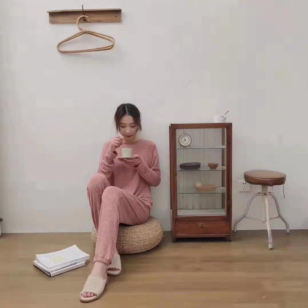 Bộ Ngủ Nữ Cotton Thu Đông Mặc Ở Nhà - Bộ Tiêu Nữ Hàng Quảng Châu Loại Đẹp | WebRaoVat - webraovat.net.vn