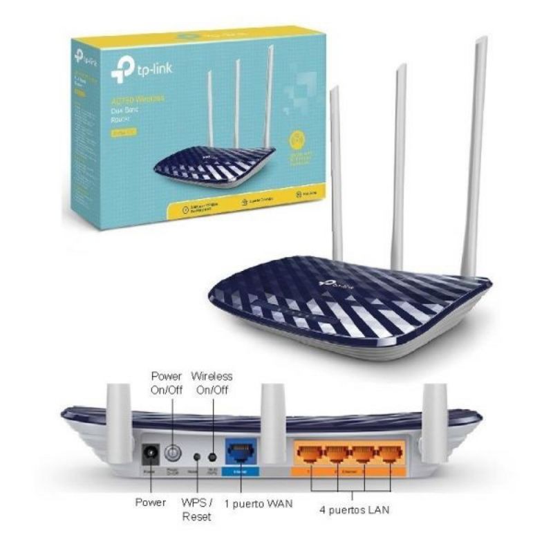 Bộ phát Wifi - Router TP-Link Archer C20 - AC750T