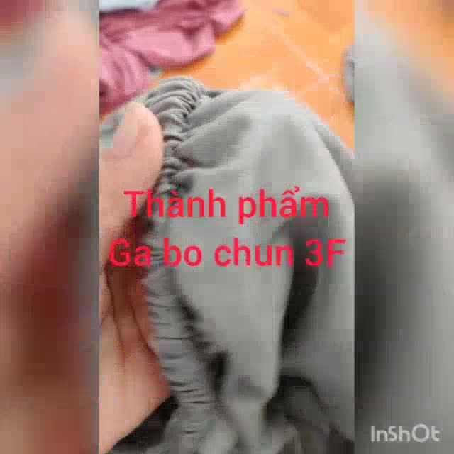 Ga cotton 3F phong cách khách sạn, vải mềm mịn, bóng đẹp HT Home | BigBuy360 - bigbuy360.vn