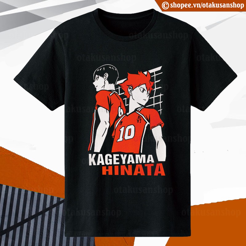 Áo Haikyuu, Áo Anime Vua Bóng Chuyền mẫu mới nhất, chất vải cotton co giãn 4 chiều thoáng mát
