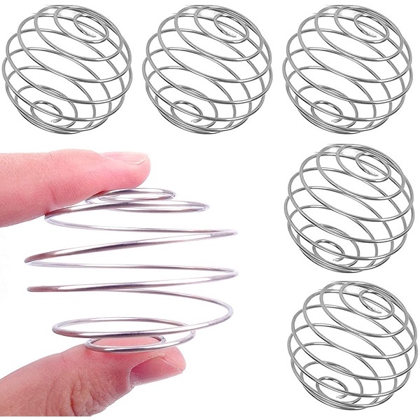 Bóng lắc lò xo thép không gỉ giúp pha whey protein tốt hơn (Shaker ball)